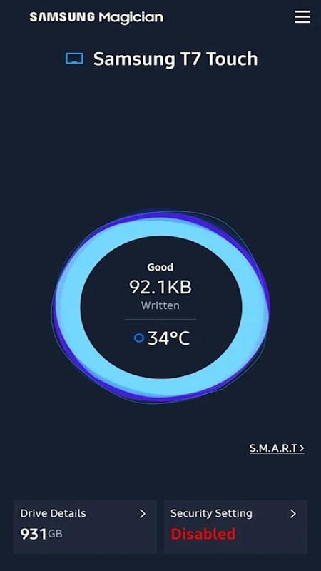 samsung magician手机版三星移动固态硬盘app下载,三星app,固态硬盘app,samsungmagician